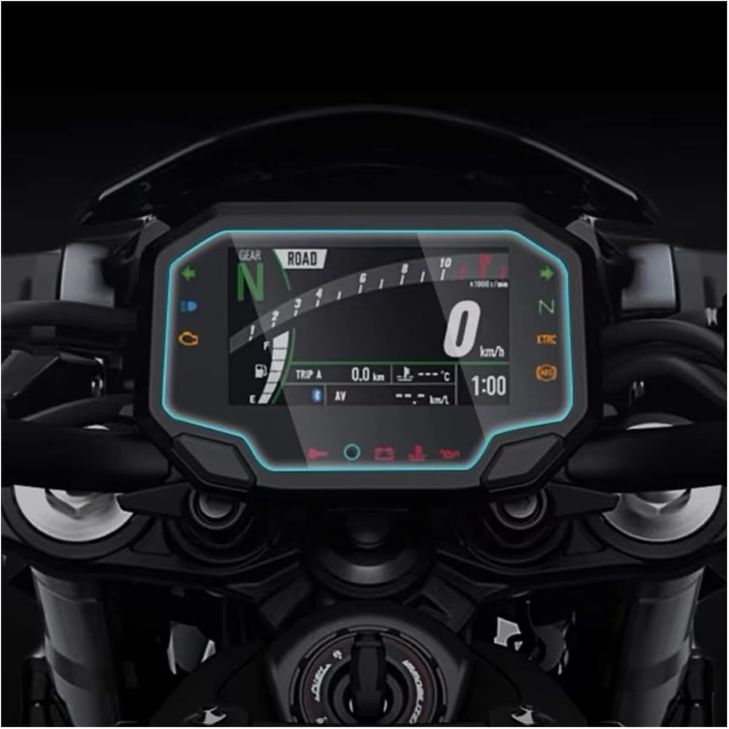kawasaki Ninja650 Z650 メーター保護フィルム (キズ自己修復 10年耐久